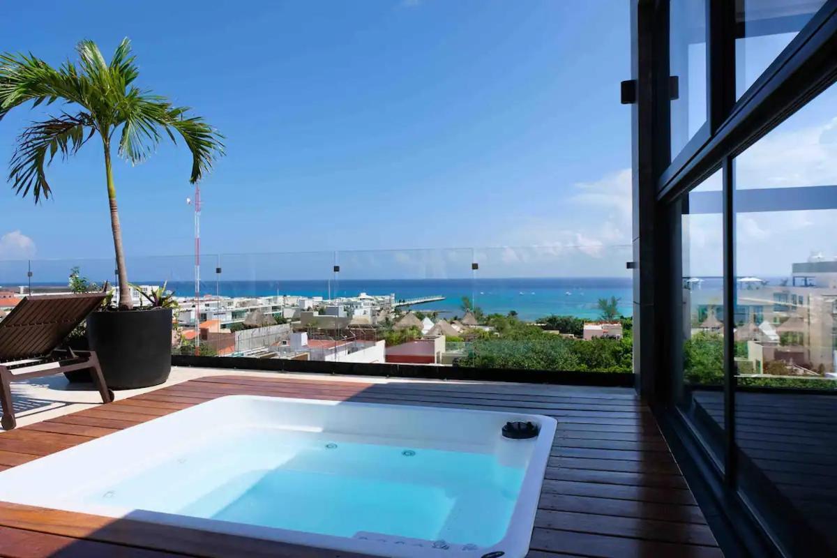Stayon5A.Av.Penthouse With Privatepool Freeparking Playa del Carmen Zewnętrze zdjęcie